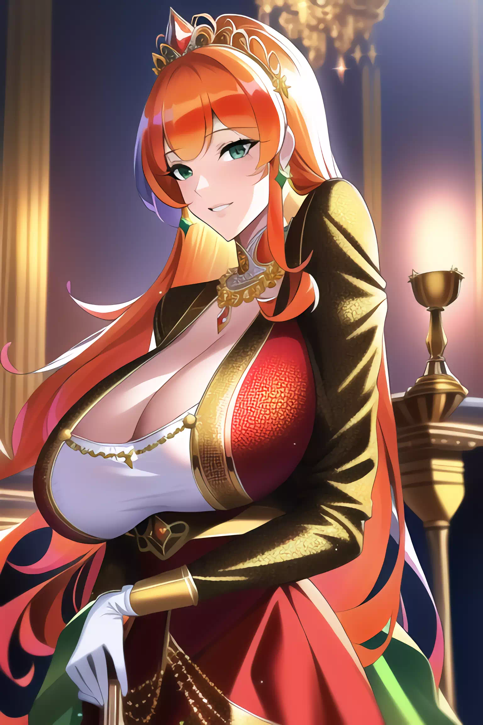 爆乳の姫様