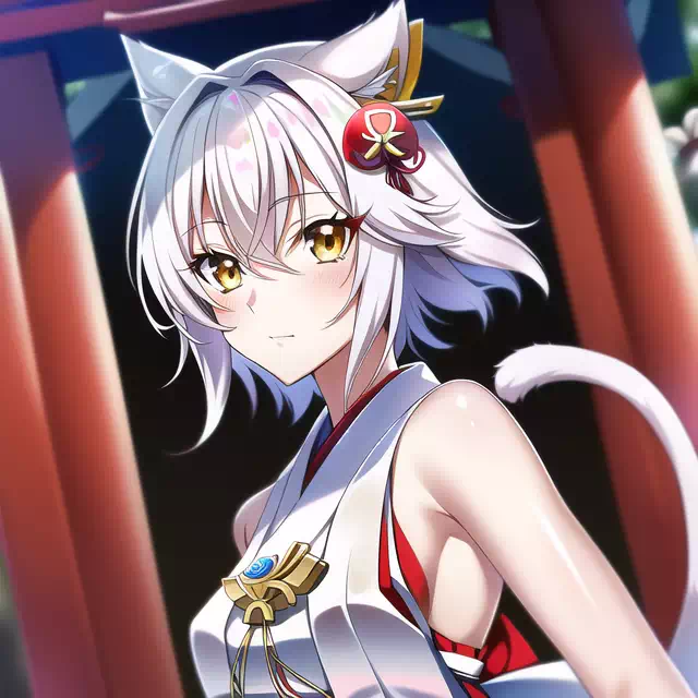 妖怪猫巫女