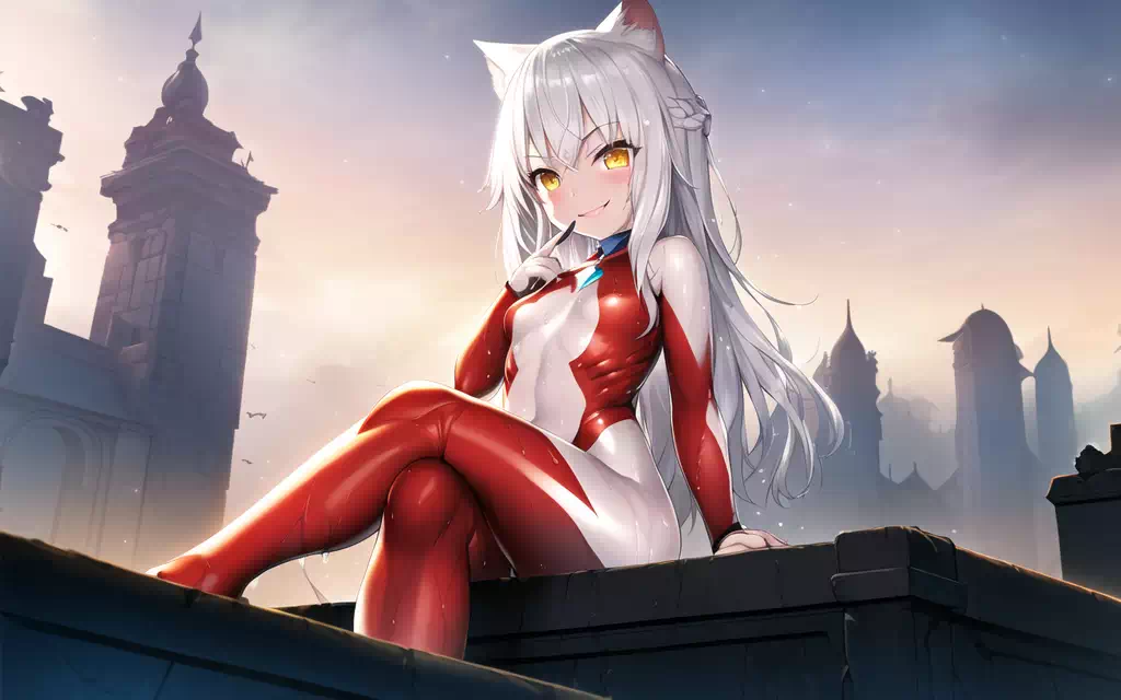 【AI】ウルトラヒロインの2000fans感?