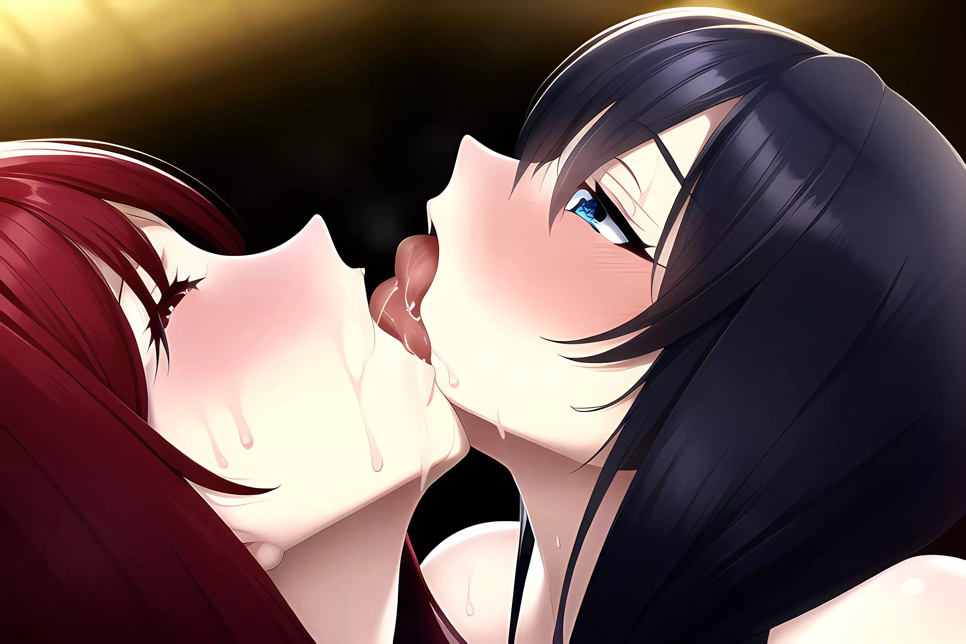 百合キス