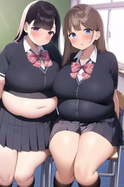 クラスのマドンナデブ便器