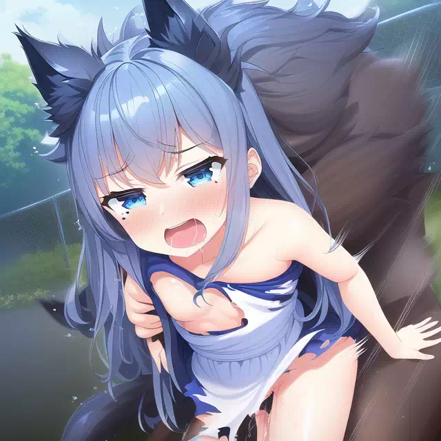 本気腰振りピストン獣姦