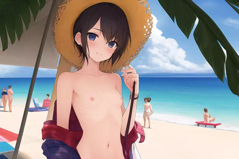 男水着チャレンジ