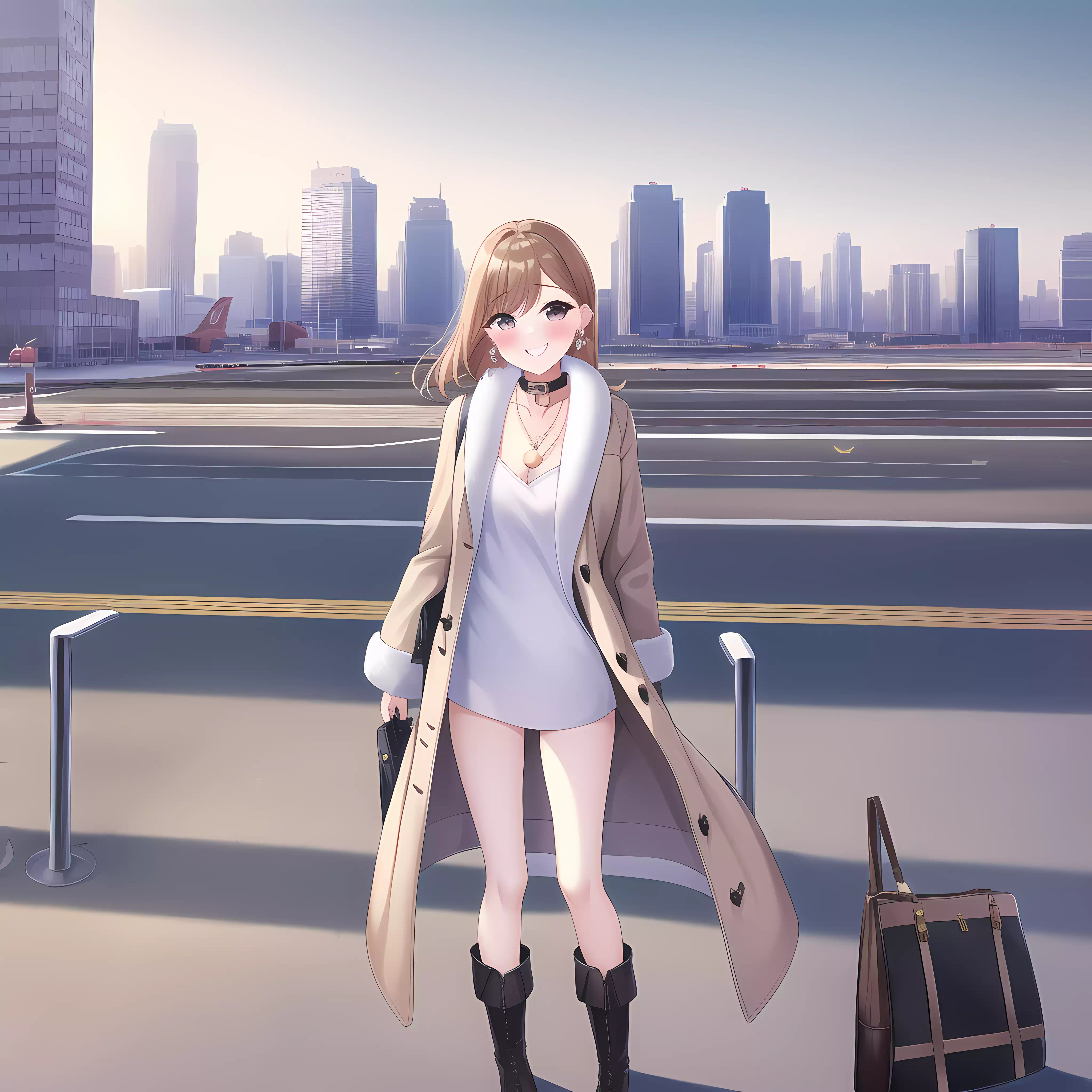 【AI生成】集団露出ツアー１