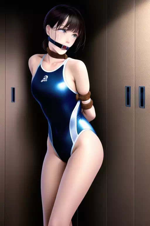 【NovelAI】Bondaged girl