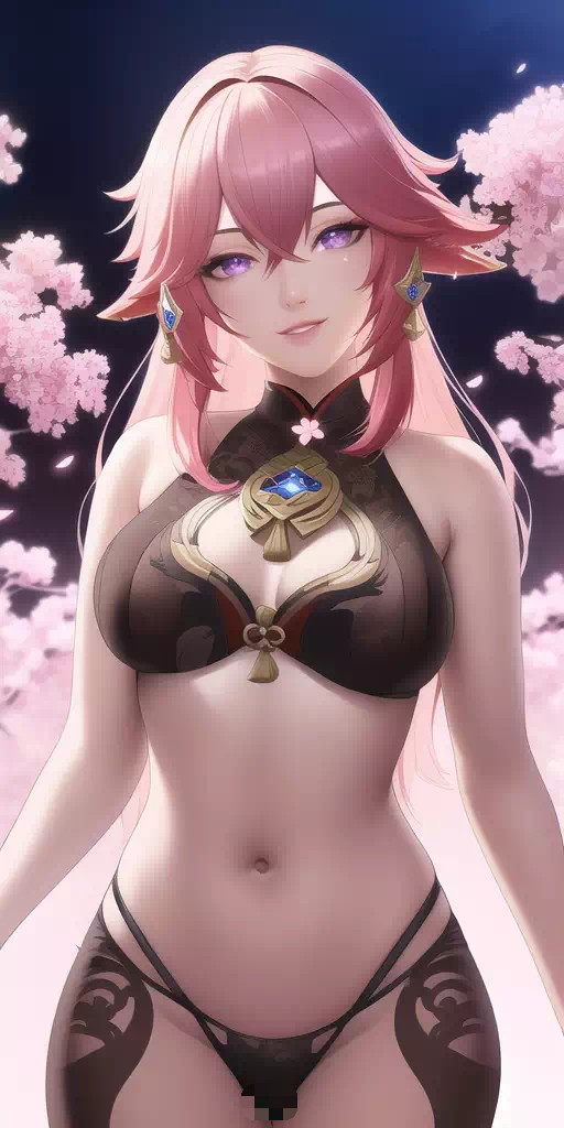 Lingerie Yae Miko 八重神子