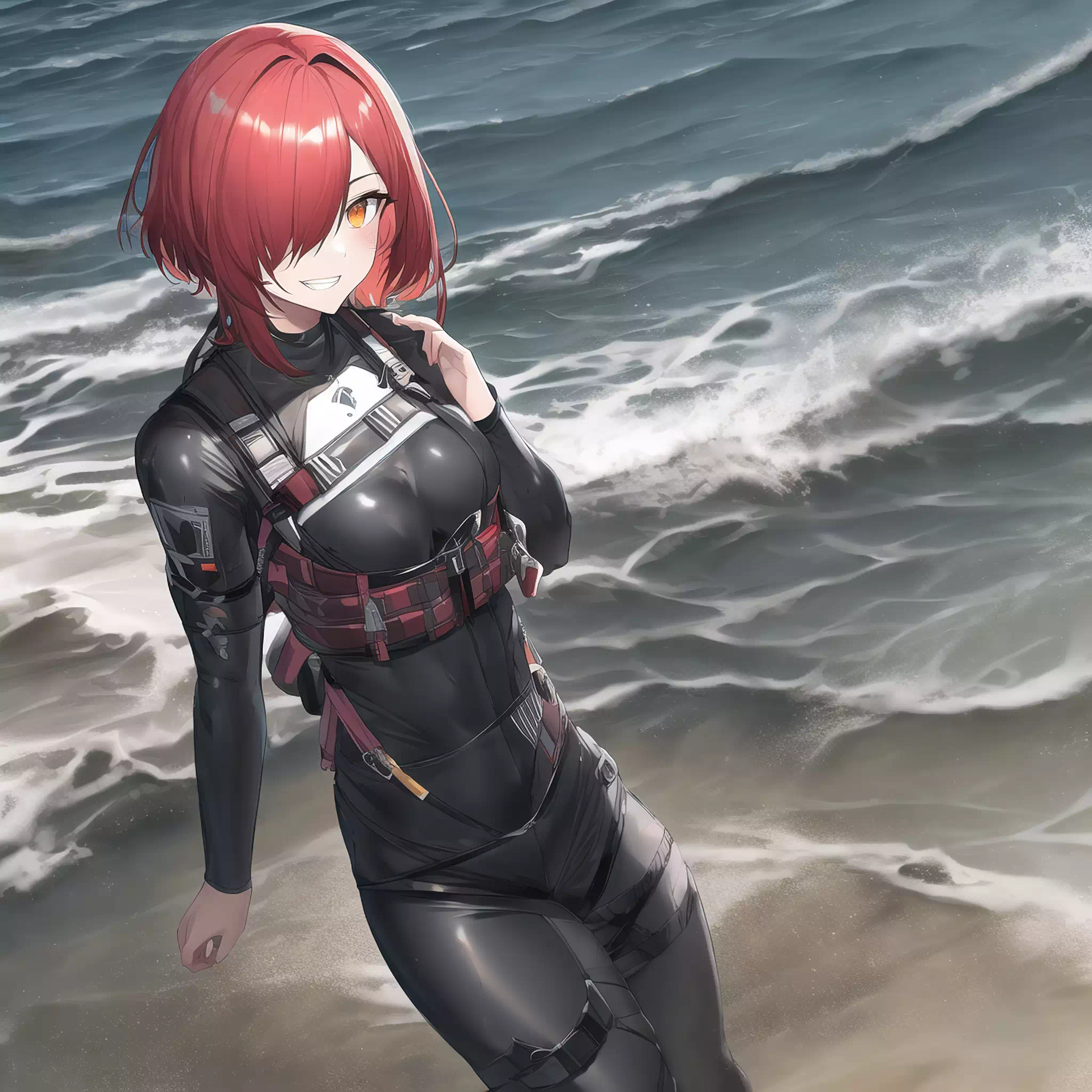 [NovelAI] Wetsuit Exusiai