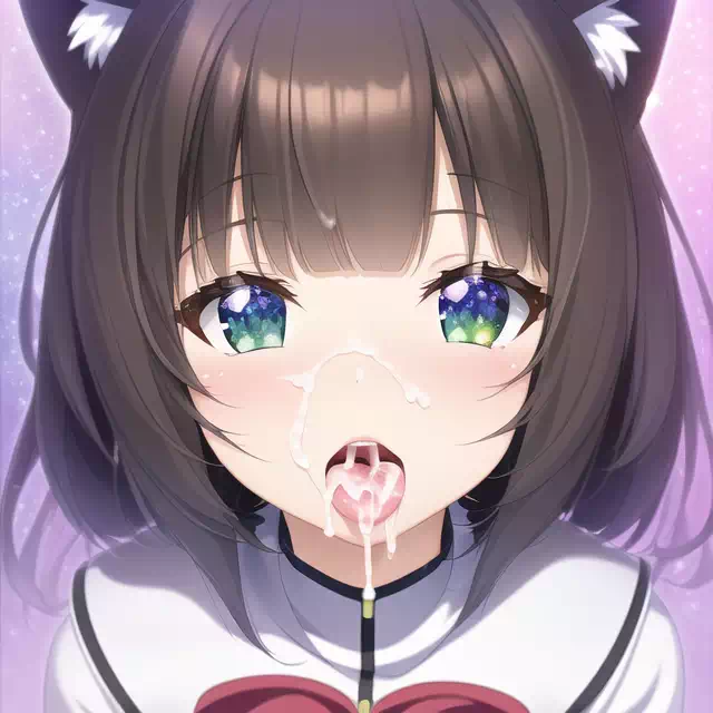 ご主人様の濃厚ミルクの魔力で大きな身体になっちゃったにゃん??